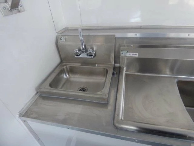 SLE Concessions Concession Trailer 8.5' X 15' White - Food Event Catering - Image 4