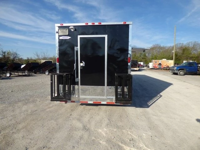 SLE Concessions Concession Trailer 8.5' X 30' Black - Food Event Catering - Image 3
