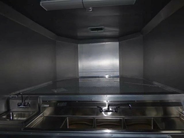 SLE Concessions Concession Trailer 8.5' X 30' Black - BBQ Event Catering - Image 3