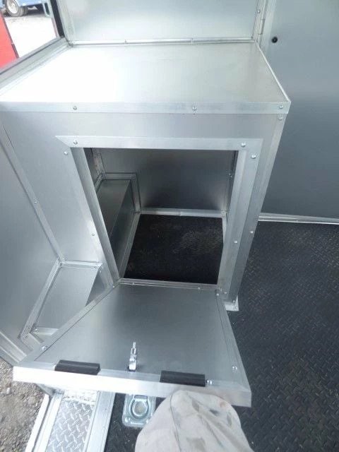 SLE Concessions Concession Trailer 8.5 X 20 Black/Red BBQ Food Event - Image 6