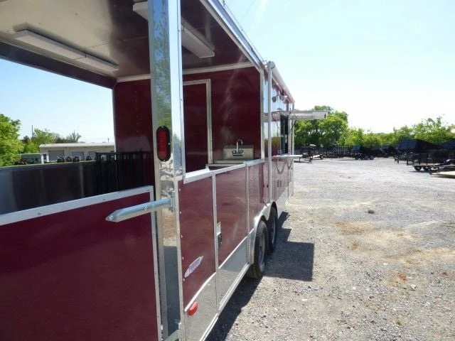 SLE Concessions Concession Trailer 8.5' X 20' Brandywine - BBQ Event Catering