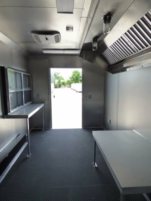 SLE Concessions Concession Trailer 8.5 X 16 Red - Food Event Catering - Image 3