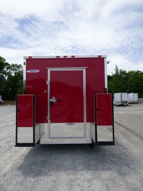 SLE Concessions Concession Trailer 8.5 X 16 Red - Food Event Catering - Image 6