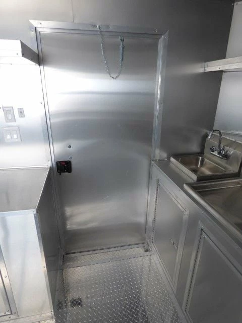 SLE Concessions Concession Trailer 8.5 X14 White - Event Catering And Vending