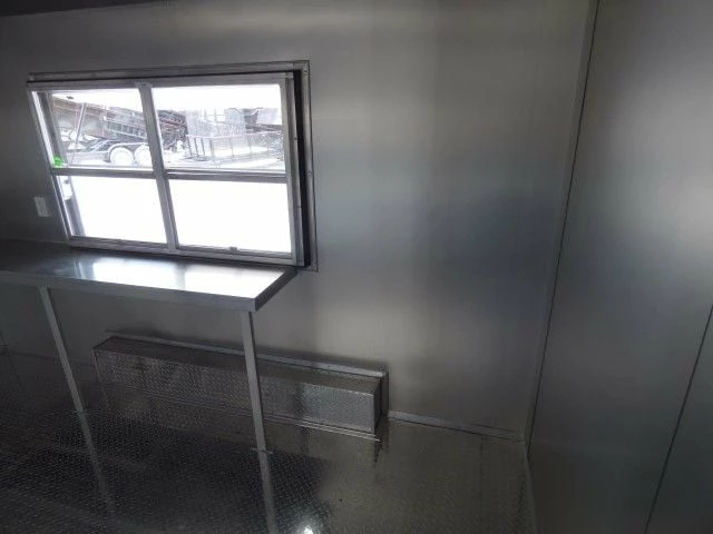 SLE Concessions Concession Trailer 8.5 X14 White - Event Catering And Vending - Image 4