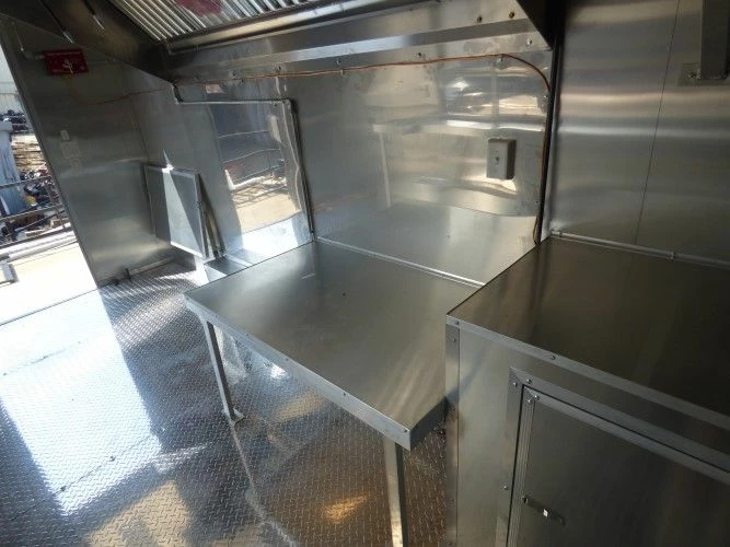 SLE Concessions 8.5' X 16' Concession Trailer Red Catering Event - Image 6