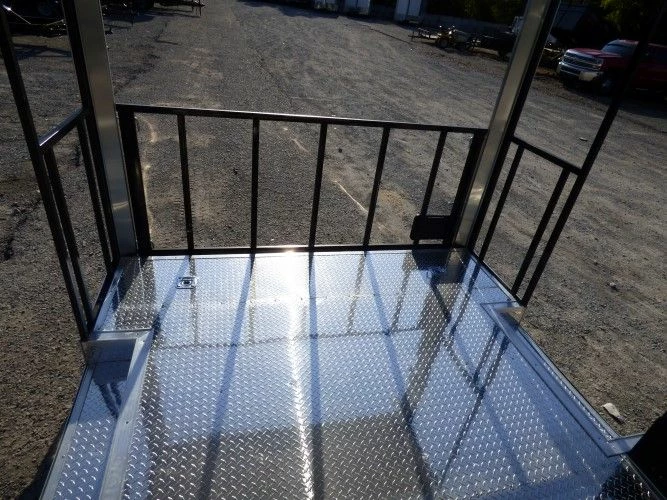 SLE Concessions 8.5' X 22' Concession Food Trailer White Catering Event - Image 2