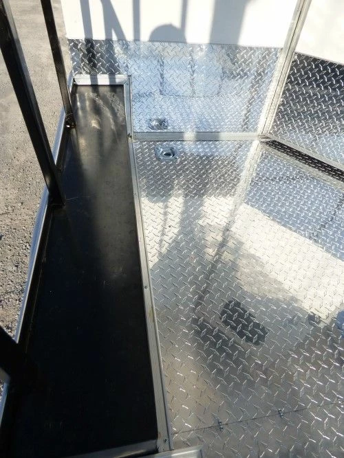 SLE Concessions 8.5' X 22' Concession Food Trailer White Catering Event - Image 4