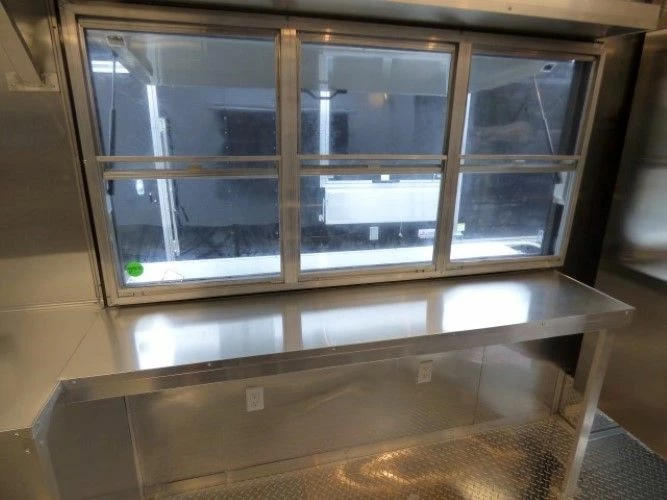 SLE Concessions 8.5' X 28' Concession Trailer White With Appliances - Image 5