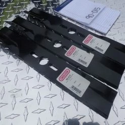 Oregon 90-015 Set Of 3 Low Lift Stens Rotary Zero Turn Lawn Mower Blades
