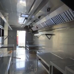 SLE Concessions 8.5' X 25' Concession Food Yellow Trailer -Ferris Sales p1300421resized