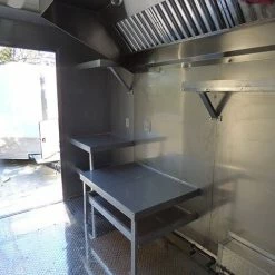 SLE Concessions 8.5' X 25' Concession Food Yellow Trailer -Ferris Sales p1300423resized