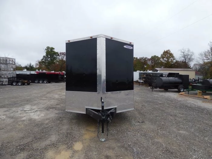 SLE Enclosed Trailers Enclosed Utility Hybrid Trailer 7'x18' With Side Ramp- Lawn Mower Equipment Hauler Storage - Image 4