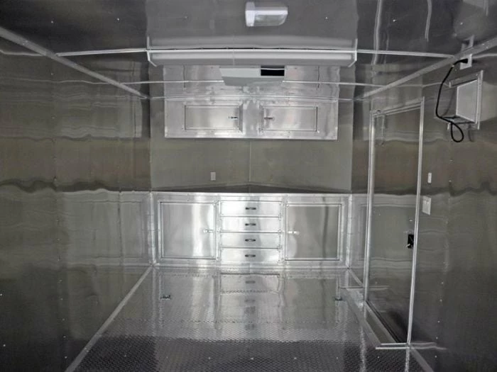 SLE Enclosed Trailers Enclosed Trailer 8.5'x24' Red - ATV Car Bike Equipment Hauler Storage - Image 2