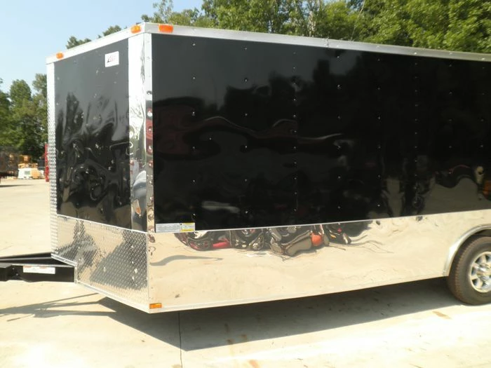 SLE Enclosed Trailers Enclosed Trailer 8.5'x20' Black - Car Equipment Hauler Storage - Image 2