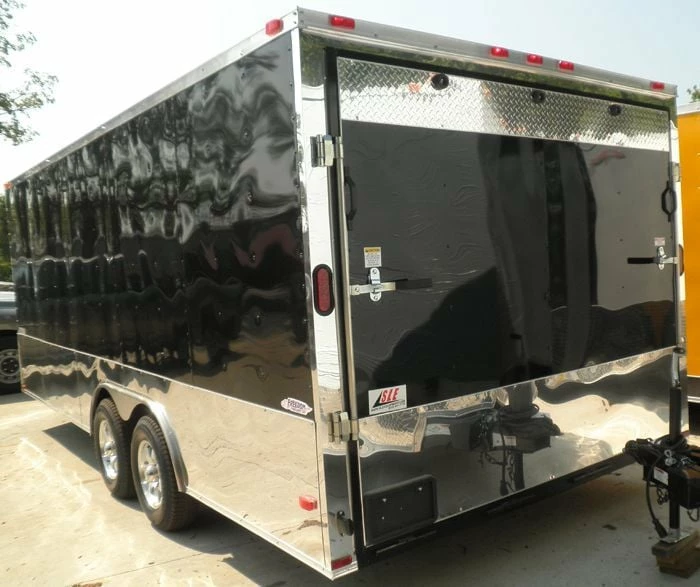 SLE Enclosed Trailers Enclosed Trailer 8.5'x20' Black - Car Equipment Hauler Storage - Image 6