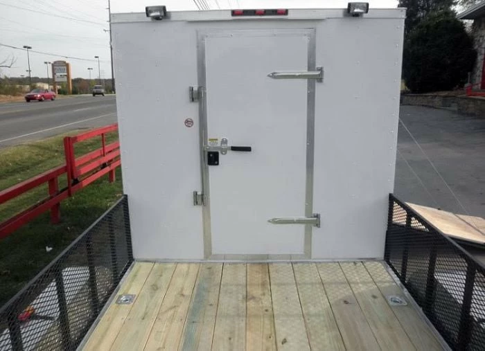 SLE Enclosed Trailers Enclosed Utility Hybrid Trailer 7'x20' - Lawn Mower Equipment Hauler Storage - Image 6