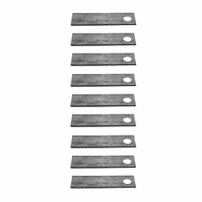 Rotary Parts Rotary Genuine Part 10968 BLUEBIRD FLAIL BLADE 4"X1/2" REPL 5001 N Pack Of 9 - Image 2