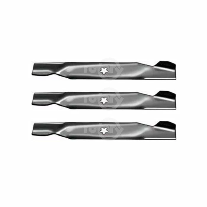 Rotary Parts Rotary Genuine Part 6196 AYP BLADE 17-3/8" 5 POINT STAR Pack Of 3 - Image 2