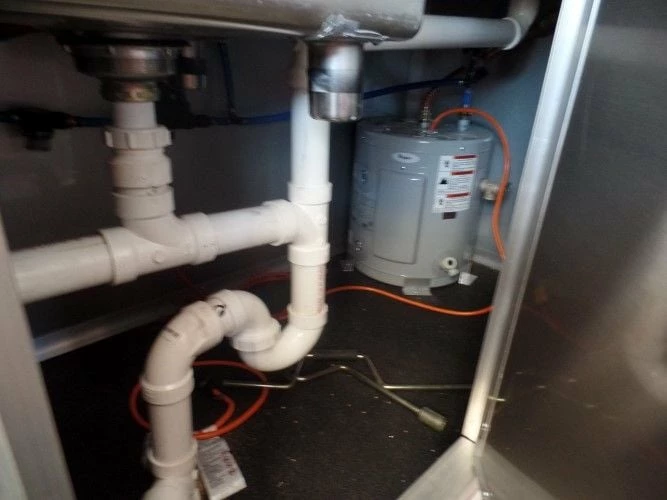 SLE Concessions 8.5' X 18' Concession Food Red Event Catering Trailer - Image 4