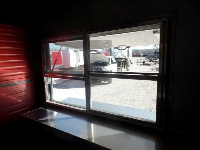 SLE Concessions 8.5' X 18' Concession Food Red Event Catering Trailer - Image 2