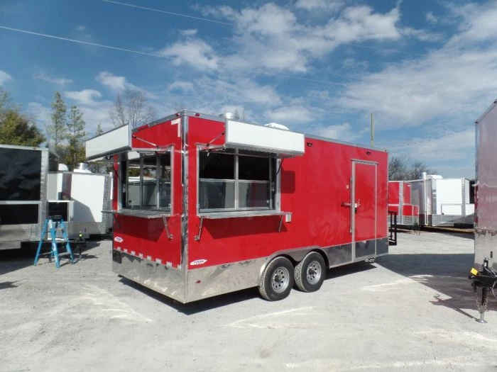SLE Concessions 8.5' X 18' Concession Trailer Food Catering Event - Image 2