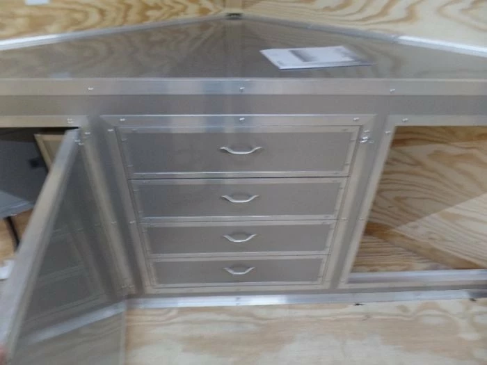 SLE Enclosed Trailers Enclosed 8.5x28 Med. Charcoal Equipment Trailer Storage - Image 2