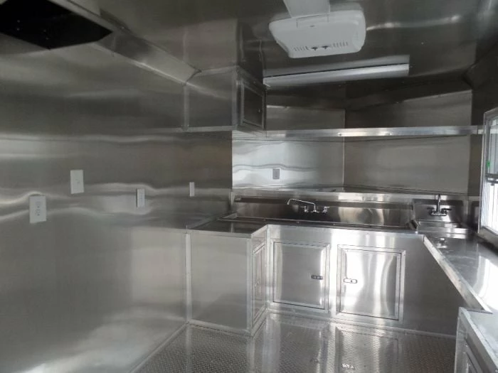 SLE Concessions 8.5' X 22' Concession Food Trailer White Catering Event - Image 2