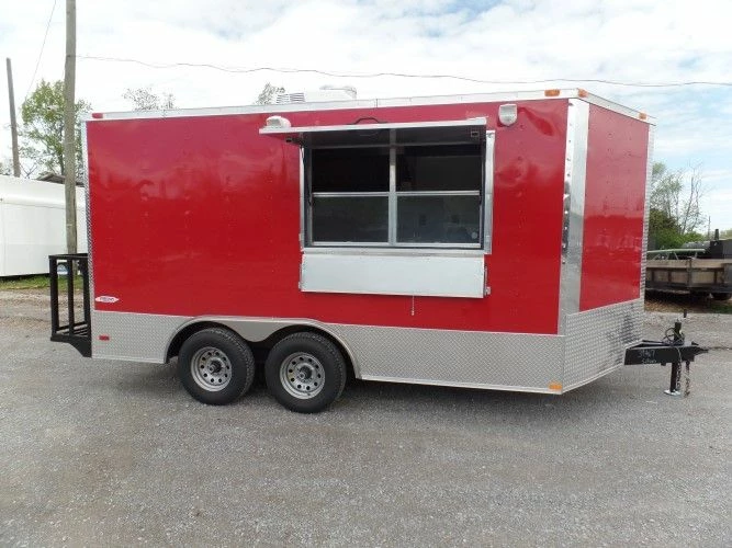 SLE Concessions 8.5' X 14' Concession Food Event Catering Trailer - Image 5