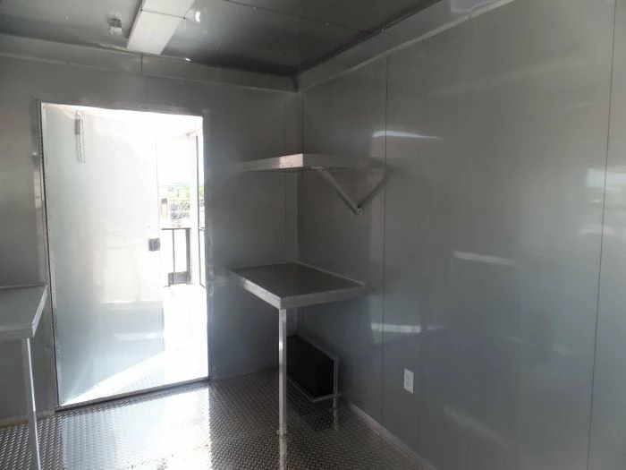 SLE Concessions 8.5' X 28' Concession Food Trailer Red Event Catering - Image 6