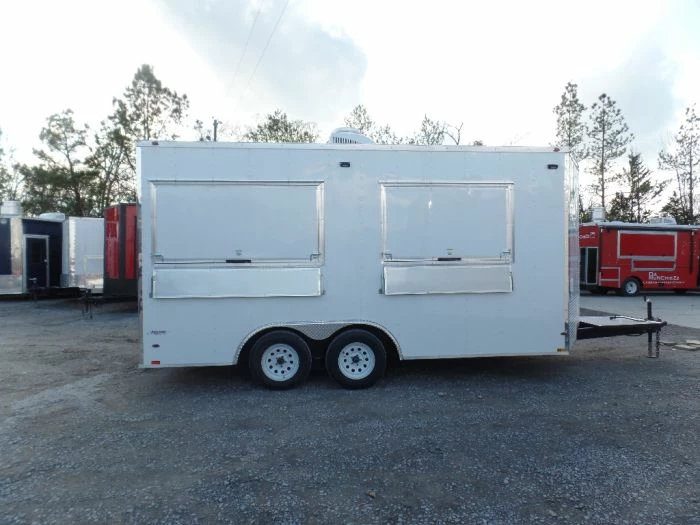 SLE Concessions 8.5' X 16' Concession Food Custom Event Trailer - Image 2