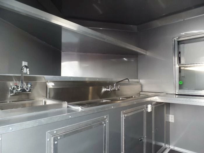 SLE Concessions 8.5' X 16' Concession Food Custom Event Trailer - Image 4