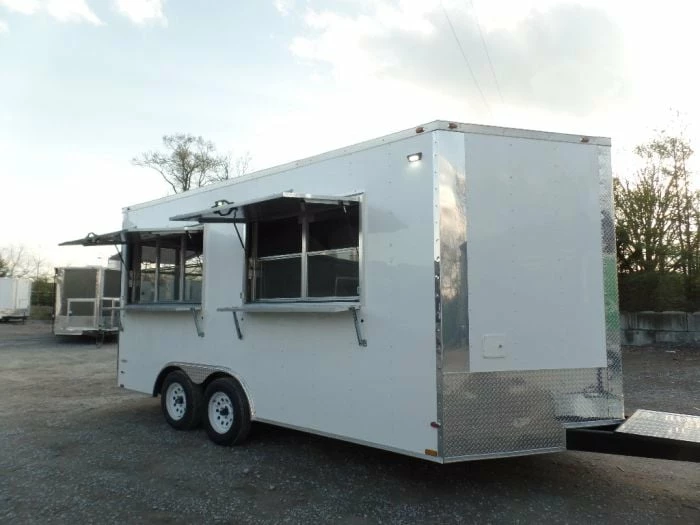 SLE Concessions 8.5' X 16' Concession Food Custom Event Trailer
