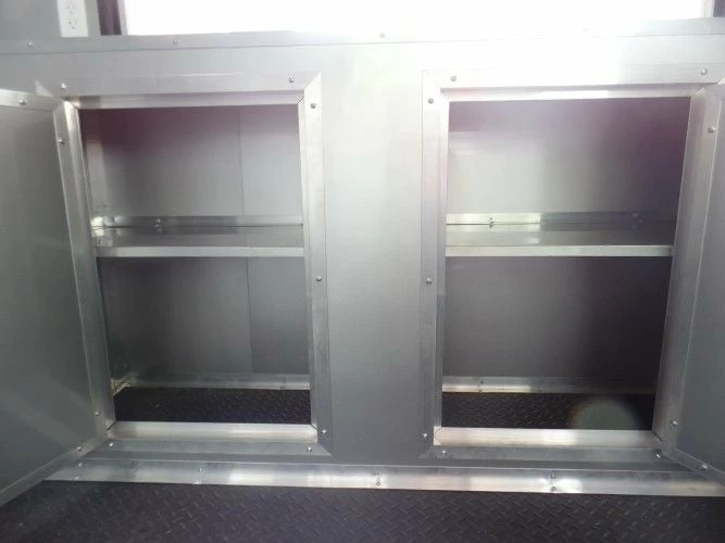 SLE Concessions 8.5' X 22' Concession Food Red Event Catering Trailer - Image 3