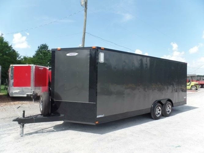 SLE Enclosed Trailers Enclosed Trailer 8.5' X 20' Charcoal Grey Storage - Image 6