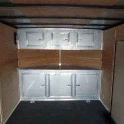 SLE Enclosed Trailers Enclosed Trailer 8.5' X 20' Charcoal Grey Storage