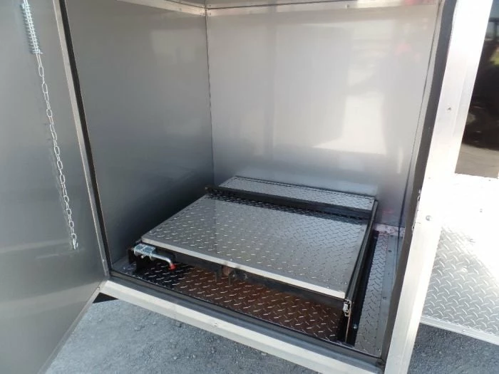 SLE Concessions 8.5' X 24' Black Concession Food Trailer - Image 6