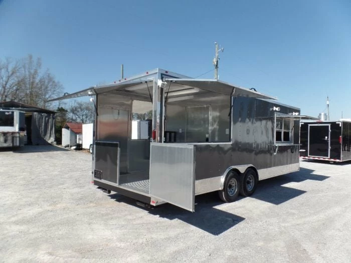 SLE Concessions 8.5' X 24' Concession Food Vending Trailer