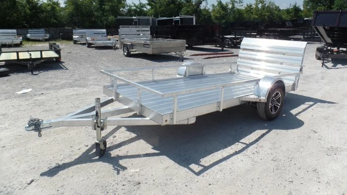 SLE Utility Trailers 5'x12' All Aluminum Utility Trailer Straight 3500 Lb Axle - Image 4