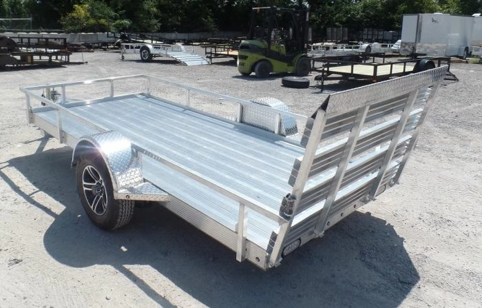 SLE Utility Trailers 5'x12' All Aluminum Utility Trailer Straight 3500 Lb Axle - Image 2