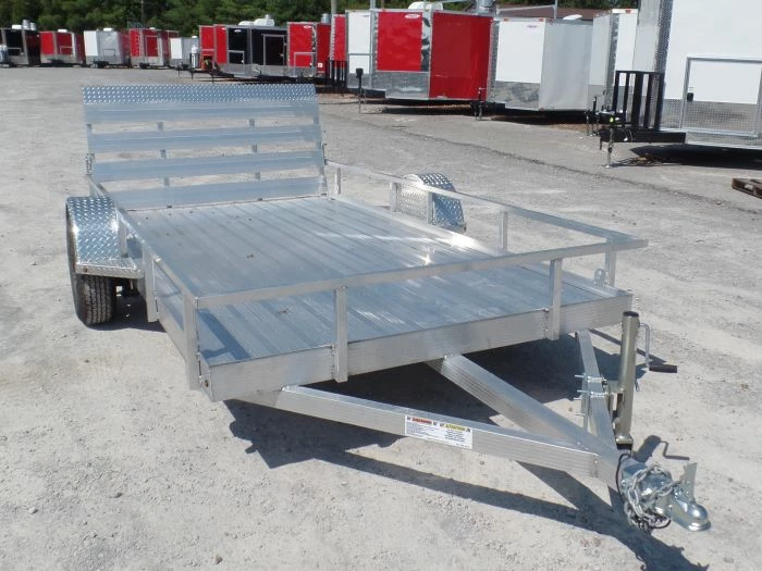 SLE Utility Trailers 6.4'x12' All Aluminum Straight Utility Trailer 3500 Lb Axle - Image 2