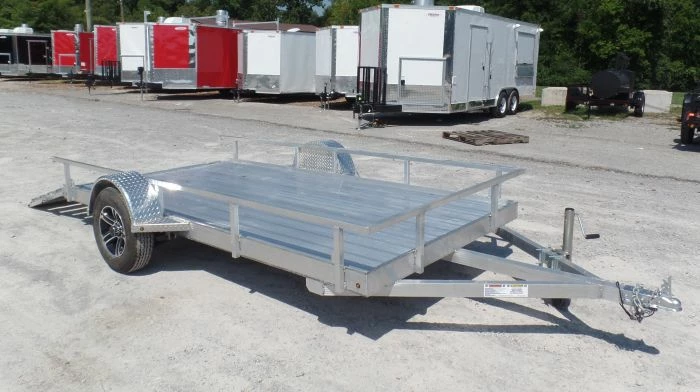 SLE Utility Trailers 6.4'x12' All Aluminum Straight Utility Trailer 3500 Lb Axle - Image 3