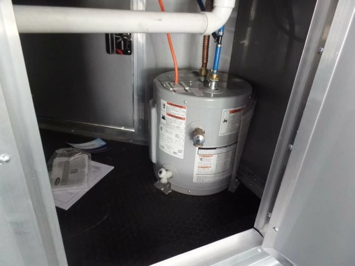 SLE Concessions 8.5' X 22' Concession Med. Charcoal Grey Food Catering Event Trailer - Image 6