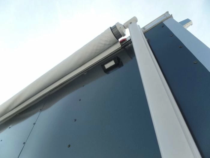 SLE Concessions 8.5' X 22' Concession Med. Charcoal Grey Food Catering Event Trailer - Image 3