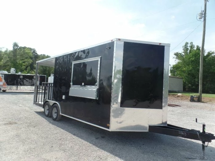 SLE Concessions 8.5' X 20' Concession Food Catering Vending Trailer With Appliances - Image 2