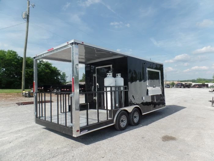 SLE Concessions 8.5' X 20' Concession Food Catering Vending Trailer - Image 5
