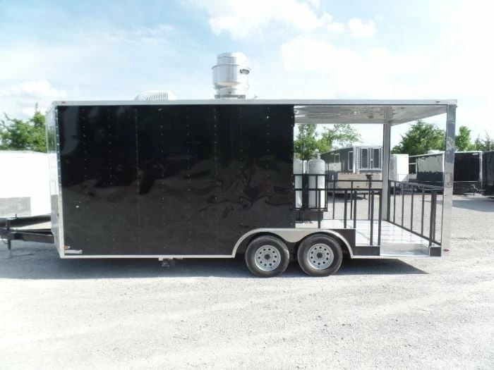SLE Concessions 8.5' X 20' Concession Food Catering Vending Trailer With Appliances - Image 3