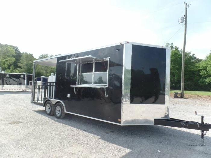 SLE Concessions 8.5' X 20' Concession Food Catering Vending Trailer - Image 3