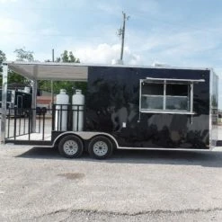 SLE Concessions 8.5' X 20' Concession Food Catering Vending Trailer With Appliances