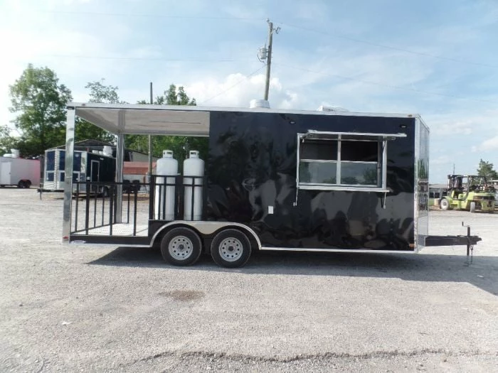 SLE Concessions 8.5' X 20' Concession Food Catering Vending Trailer With Appliances